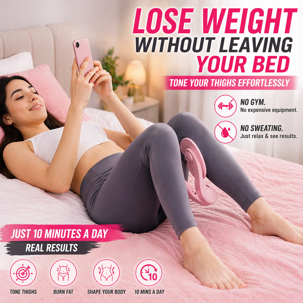 “Fix Loose Thighs in Just 10 Minutes a Day Without Gym”