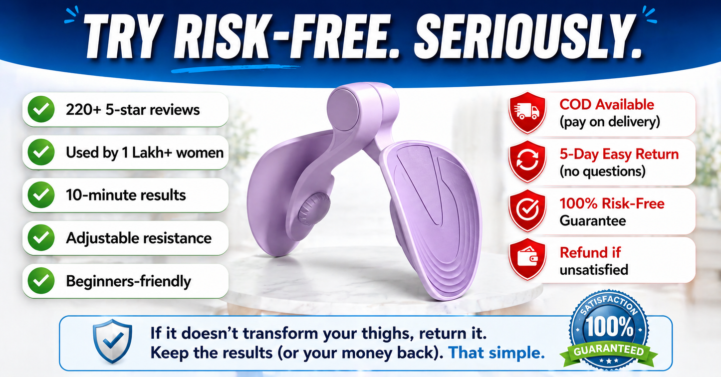 “Fix Loose Thighs in Just 10 Minutes a Day Without Gym”